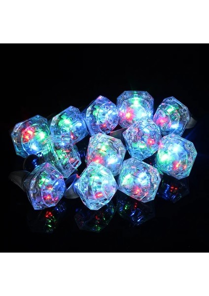5 Adet Elmas Yüzük 5 Adet/takım Aydınlık Işık Gözlük Bar Konser Sahne Floresan LED Glow Gece Gafas Bekarlığa Veda Doğum Günü Partisi Süslemeleri Için LED (Yurt Dışından)