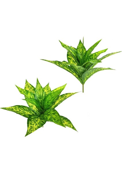 H2 Fengshun 5 Çatal 29 cm Sahte Bitkiler Yapraklar Tropikal Yapay Ağaç Yaprağı Küçük Bitki Örtüsü Dekoratif Bitki Duvar Ev Bonsai Dekorasyon (Yurt Dışından) modelleri