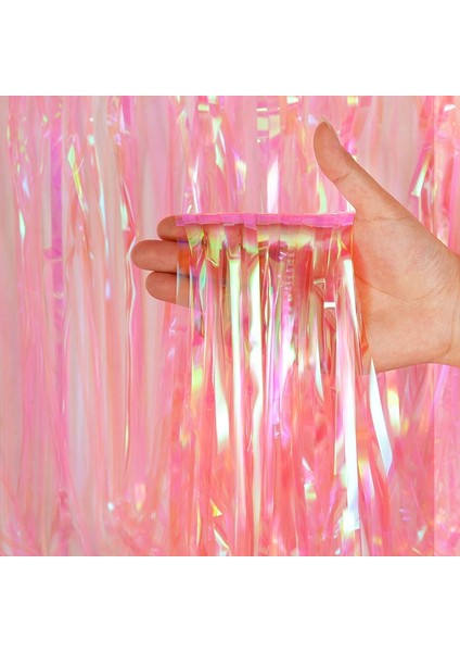 42401 Luanqı 2 M Yağmur Tinsel Folyo Perde Festivali Parti Düğün Malzemeleri Ev Dekorasyonu Photozone Doğum Günü Duvar Perdeleri Zemin (Yurt Dışından) fırsatları