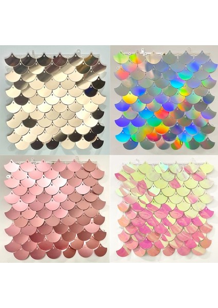 Rüya Mor 30 cm Tarak Glitter Ayna Payet Zemin Paneli Düğün Deniz Tema Doğum Günü Partisi Süslemeleri Muhteşem Duvar Dekoratif Paneller (Yurt Dışından) indirimleri