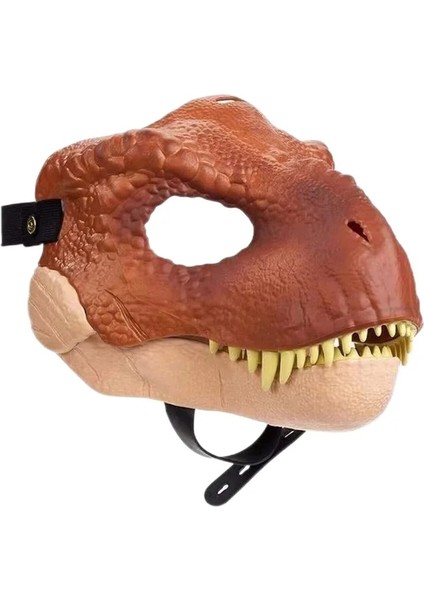 Kırmızı 3D Dinozor Maskesi Rol Oynamak Sahne Performansı Başlık Jurassic Dinozor Raptor Dinozor Dino Festivali Karnaval Hediyeler (Yurt Dışından)