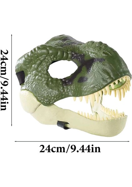 Kırmızı 3D Dinozor Maskesi Rol Oynamak Sahne Performansı Başlık Jurassic Dinozor Raptor Dinozor Dino Festivali Karnaval Hediyeler (Yurt Dışından) fiyatları