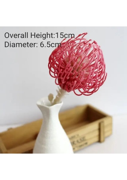 Yu Die Hua Yapay Kırmızı Akın Etli Bitkiler Dıy Ev Bahçe Ofis Düğün Dekorasyon Mini Bonsai Plante Artificielle (Yurt Dışından) fiyatları