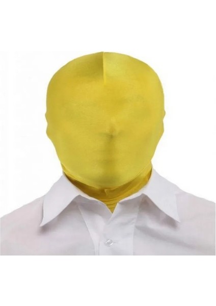 Sarı Cadılar Bayramı Tam Yüz Maskesi 2. Cilt Maskesi Cadılar Bayramı Cosplay Spandex Kapak Unisex Cadılar Bayramı Partisi Prop Dekorasyon (Yurt Dışından)