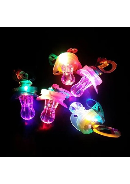 LED Emzik Düdüğü 10 Adet LED Işık Up Emzik Kolye Oyuncak Noel Rave Emzik Parlayan Yanıp Sönen LED Işık Up Emzik Gençler ve Yetişkinler Için Ktv Bar (Yurt Dışından)