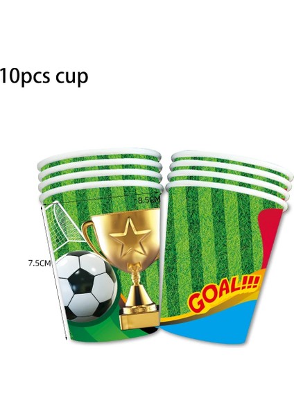 1 Adet Masa Örtüsü Futbol Futbol Tema Doğum Günü Partisi Dekorasyon Çocuk Çocuk Sofra Fincan Plaka Peçete Masa Örtüsü Balon Kek Topper Parti Kaynağı (Yurt Dışından) fırsatları