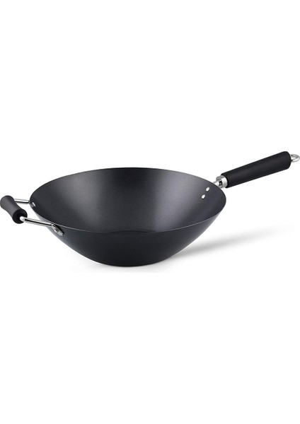 ​ken Hom Kh435001 Karbon Çelik 35cm Yapışmaz Wok Tava