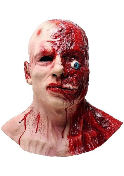 Zombi Maskesi Sıcak Satış Hayvan Lateks Maske Keçi Maskesi Gerçekçi Kadın Adam Maskesi Uzaylı Maskeleri Cadılar Bayramı Kostüm Yetişkin Için (Yurt Dışından)
