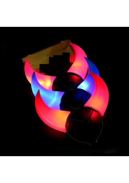 41 10 Adet Yetişkin Çocuklar LED Glow Parti Kedi Tavşan Taç Çiçek Kafa Bandı Light Up Çelenk Hairband Doğum Günü Hediyesi Düğün Cadılar Bayramı Şekeri (Yurt Dışından) modelleri