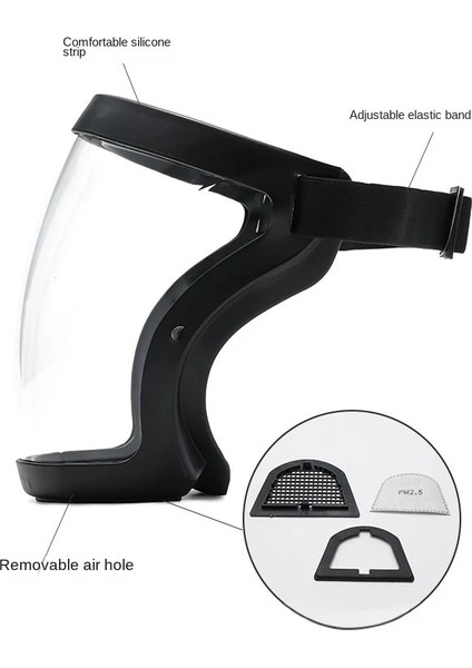 50 Adet Filtreler Faceshield Eyeshield Toz Kapağı Şeffaf Moto Bisiklet Rüzgar Geçirmez Maske Tam Yüz Toz Geçirmez Anti-Rüzgar Kaynak Güvenlik Gözlükleri (Yurt Dışından) indirimleri