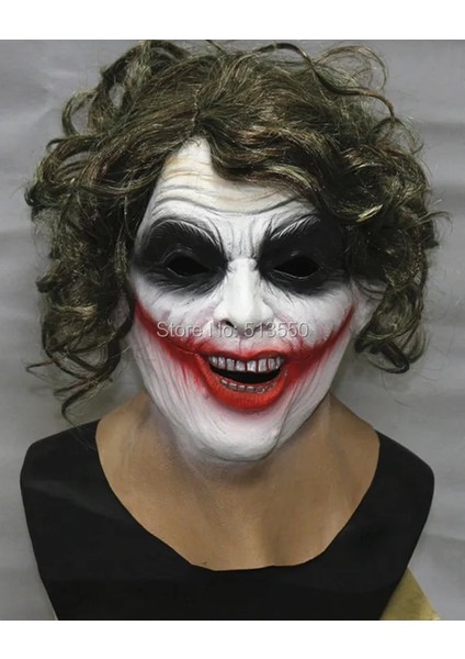 13 Cadılar Bayramı Korku Palyaço Maskesi Lateks Kauçuk Maske Masquerade Cadılar Bayramı Partisi Için Lateks Tam Yüz Maskesi (Yurt Dışından) indirimleri