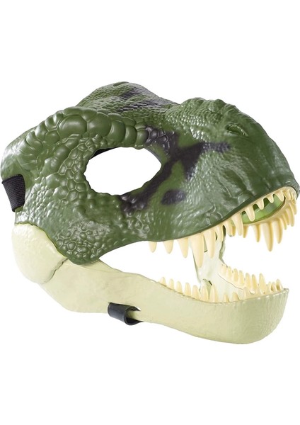 Turuncu Ejderha Dinozor Maskesi Cadılar Bayramı Korku Dinozor Şapka Parti Cosplay Kostüm Korkmuş Maske Stres Rahatlatıcı Oyuncaklar (Yurt Dışından)