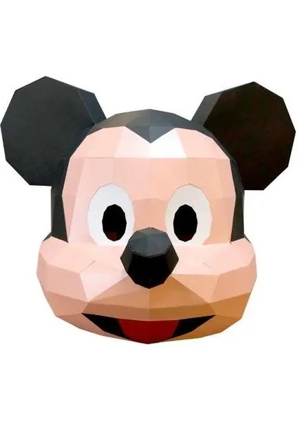 Ücretsiz Kesme Cosplay Maskeleri Cadılar Bayramı Partisi Maskesi Malzemeleri Panda Ayı Kostümü Kafa Hood 3D Kağıt Modeli Dıy Karikatür El Yapımı Yüz Cosplay Oyuncaklar (Yurt Dışından)