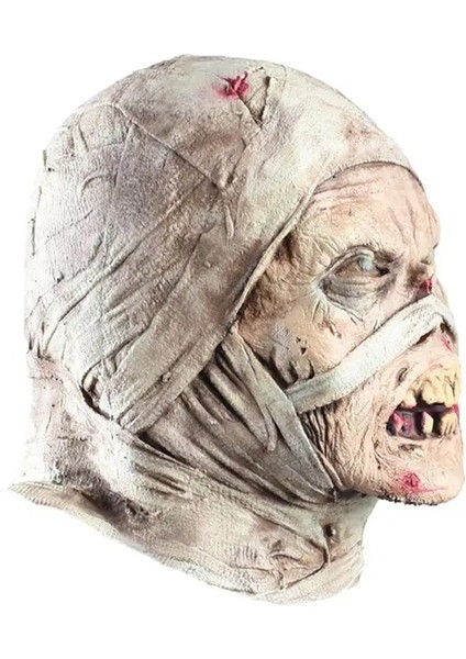 Cadılar Bayramı Mumya Maskesi Lateks Korkunç Kauçuk Başlık Korku Maskaralar De Lateks Realista Mumyalanmış Pinhead Parazit Maskeleri Yenı (Yurt Dışından)