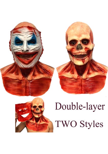 Açık Yeşil Lateks Cadılar Bayramı Kostümü Tepegöz El Yapımı Korku Vampir Zombi Goonies Maskeleri (Yurt Dışından) indirimleri