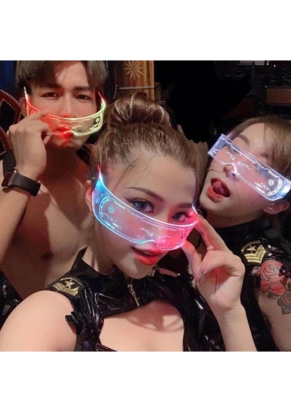 Tip 30 Çekici El Gözlük Karnaval Parti Gözlüğü Noel Paskalya Disko Glow Parti Malzemeleri Için LED Floresan Güneş Gözlüğü (Yurt Dışından) fırsatları