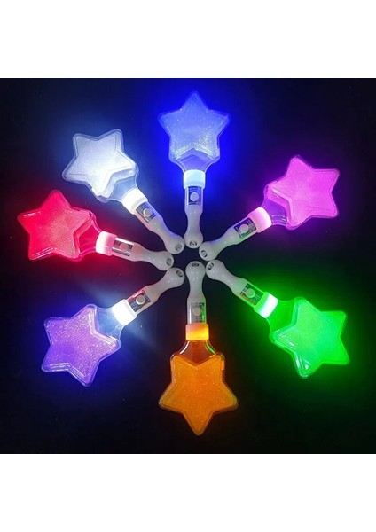 Rastgele Kalp 6 Adet 6/12 Adet Aydınlık Pervane Yıldız/kalp Şeklinde Işık Çubuğu LED Flaş Şeftali Kalp Işık Çubuğu Konser Desteği Sahne Kızdırma Parti Tedarikçisi (Yurt Dışından)
