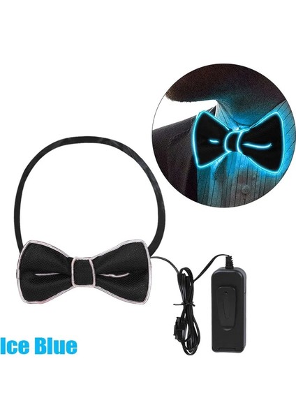 Pembe Karanlıkta Glow LED Papyon Aydınlık Yanıp Sönen Kravat Doğum Günü Partisi Düğün Noel Dekorasyon Cadılar Bayramı Cosplay Kostüm (Yurt Dışından) indirimleri