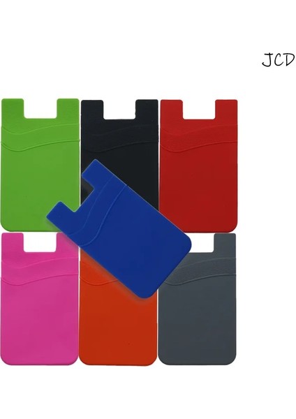 Kırmızı Jcd Yapışkanlı Etiket Telefon Cebi Cep Telefonu Kart Üzerinde Sopa Cüzdan Esnek Likra Kredi Kartları Kimlik Kartı Tutucu Kese Kol Çift (Yurt Dışından) fiyatları