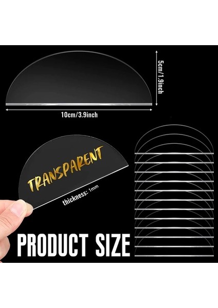 1mm 72 Adet 5X10CM Şeffaf Akrilik Yer Kartı Rezervasyon Adı Işareti Dıy Boş Plaka Kemer Dekoru Düğün, Etkinlik, Akşam Yemeği, Resepsiyon, Doğum Günü (Yurt Dışından)