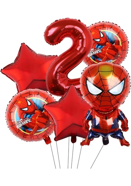 Yanardöner 1 Takım Marvel Örümcek Adam Hulk Kahraman Balon Bebek Duş Dekorasyon Doğum Günü Partisi Dekorları Avengers Tema Çocuk Oyuncakları Hediye Hava Globos (Yurt Dışından) fırsatları