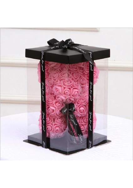 Sarı Sevgililer Günü Hediyesi 25CM Güllü Ayıcık Çiçekli Ayı Kırmızı Güllü Ayı (Yurt Dışından) fiyatları