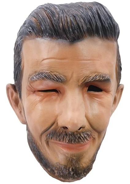 HY-MM-012 Yenı Gerçekçi Adam Maskesi Kauçuk Cosplay Gerçekçi Erkek Lateks Maske Başlık Cosplay Sahne Tam Kafa Kask Erkek Kadın (Yurt Dışından)