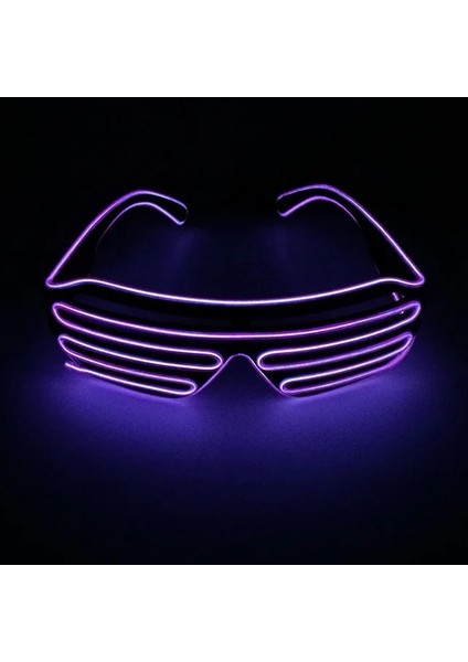 El Gözlük 24 Renkli LED Gözlük Glow Parti Kostüm Dekoratif Gözlük LED Işık Up Aydınlık Gözlük Bar Ktv Cadılar Bayramı Partisi Için (Yurt Dışından)