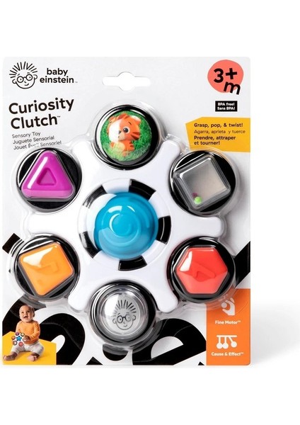 Baby Einstein Curiosity Clutch™ Aktivite Oyuncağı (Yurt Dışından)