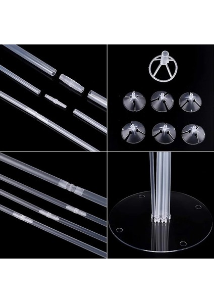 1 Adet Balon Standı 1 Adet 7 Tüpler Balonlar Standı Tutucu Doğum Günü Düğün Bekarlığa Veda Partisi Süslemeleri Yetişkin Çocuklar Yıldönümü Zemin Masa Dekor (Yurt Dışından) modelleri