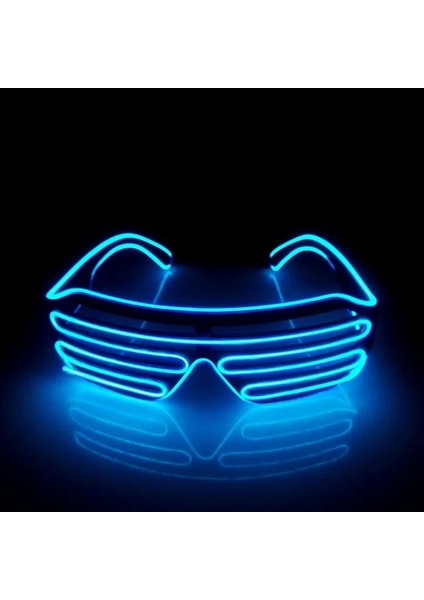 El Gözlük 22 Renkli LED Gözlük Glow Parti Kostüm Dekoratif Gözlük LED Işık Up Aydınlık Gözlük Bar Ktv Cadılar Bayramı Partisi Için (Yurt Dışından)