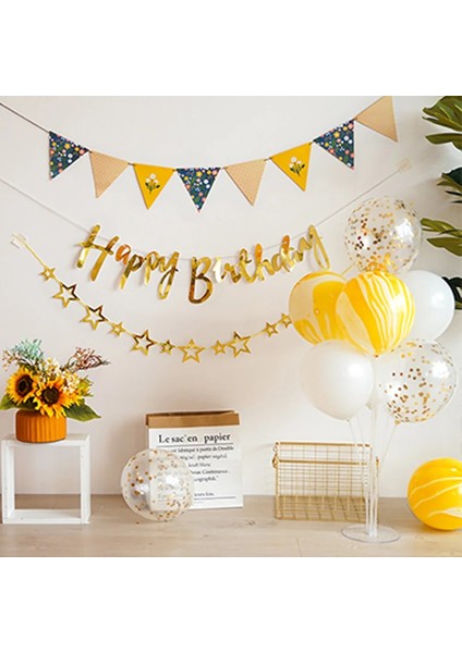 Kağıt Fan Seti 16 Doğum Günü Partisi Dekorasyon Kitleri Mutlu Doğum Günü Afiş Kağıt Yelpazesi Kolye Bebek Duş Çocuk Doğum Günü Partisi Zemin Dekorasyon (Yurt Dışından) indirimleri