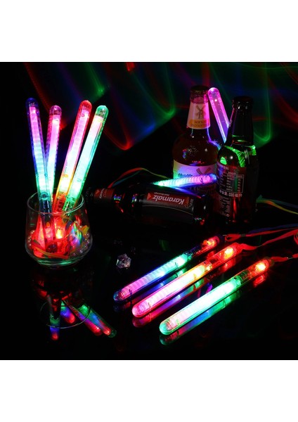 Gösterildiği Gibi Xxl 12 Adet LED Işık Çubukları Düğün Parlayan Çubuklar Işık Değnek Çubukları Parlayan Çubuklar Konser Işık Çubukları Çocuklar Işık Glow Değnek (Yurt Dışından)