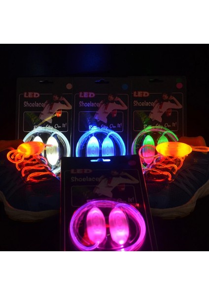 Yeşil ve Pembe Renkli LED Flaş Işığı Up Ayakkabı Bağcıkları Parti Disko Ayakkabı Askısı Parlak Çubuk Kolye Ayakabı Erkek Kız Renkli Ayakkabı Dizeleri (Yurt Dışından) fırsatları