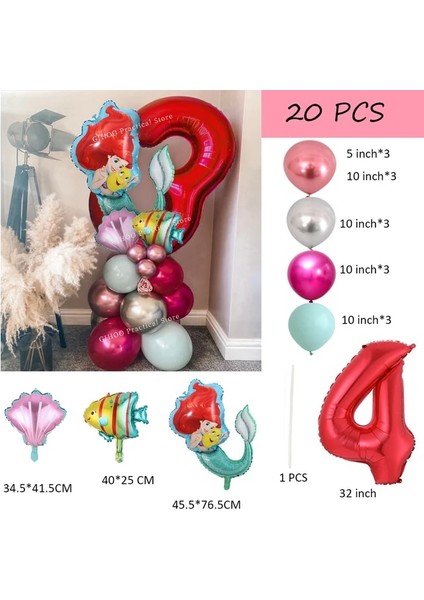 Stil 4 10 Adet Disney Minnie Mickey Mouse Şişme Alüminyum Balon Erkek ve Kız Bebek Duş Çocuklar Doğum Günü Partisi Etkinlikleri Dıy Dekor (Yurt Dışından)