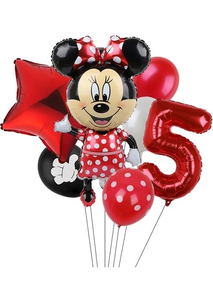 Açık Yeşil 1 Takım Disney Mickey Mouse Parti Balonları Minnie Balonlar 32 "numara Balon Bebek Duş Doğum Günü Partisi Süslemeleri Çocuk Oyuncak Hediyeler (Yurt Dışından)