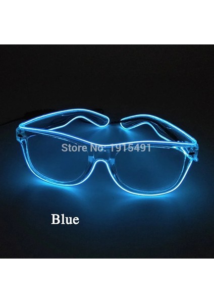 Mavi Ses Aktif Yepyeni Neon LED Ampuller Işıltılı Parlayan Gözlük Karnaval Dekor El Tüp Rave Kostüm Partisi Için Soğuk Işık Köpüklü Gözlük (Yurt Dışından) fırsatları