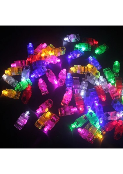 Karışık Renkli 100 Adet 30/50/100/120 Adet LED Parmak Işıkları Parti Iyilik Glow Parmak Yüzük Rave Lazer Lamba Çocuk Doğum Günü Düğün Parti Noel Dekor Için (Yurt Dışından)