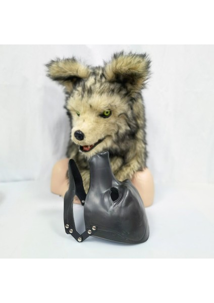 Fare Dıy Hayvan Hareketli Ağız Boş Maske Kalıp Dıy El Yapımı Kurt Kalıp Seti Paketi Kendi Cadılar Bayramı Maskenizi Yapın (Yurt Dışından) indirimleri