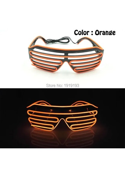 Tip 16 Çekici El Gözlük Karnaval Parti Gözlüğü Noel Paskalya Disko Glow Parti Malzemeleri Için LED Floresan Güneş Gözlüğü (Yurt Dışından) fiyatları