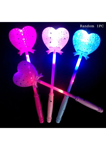 Rastgele 1 Adet Parlayan Sopa Sihirli Sopa Parlak Çubuk Kolye Flaş Peri Sopa Gece Partisi Çocuk Hediyeleri Kızdırma Parti Sahne Mutlu Doğum Günü Partisi Favor (Yurt Dışından)