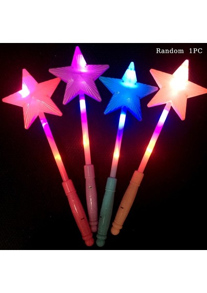 Rastgele 1 Adet Parlayan Sopa Sihirli Sopa Parlak Çubuk Kolye Flaş Peri Sopa Gece Partisi Çocuk Hediyeleri Kızdırma Parti Sahne Mutlu Doğum Günü Partisi Favor (Yurt Dışından) fiyatları