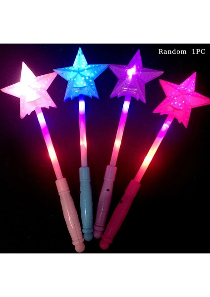 Rastgele 1 Adet Parlayan Sopa Sihirli Sopa Parlak Çubuk Kolye Flaş Peri Sopa Gece Partisi Çocuk Hediyeleri Kızdırma Parti Sahne Mutlu Doğum Günü Partisi Favor (Yurt Dışından) fırsatları