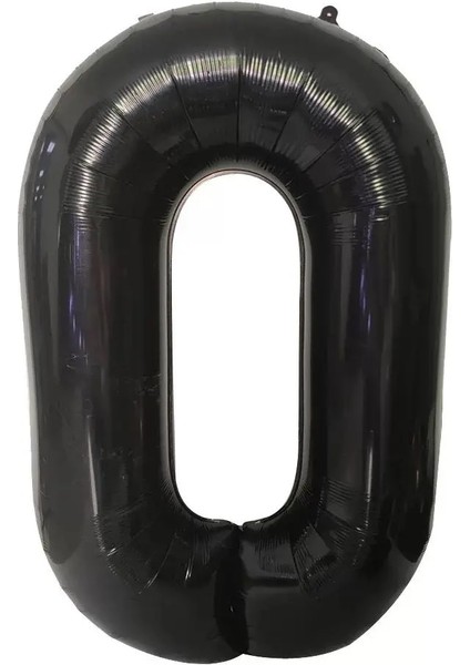 Numarası 0 40 Inç Büyük Sayı Folyo Siyah Balonlar 0 1 2 3 4 5 6 7 8 9 Top Doğum Günü Partisi Dekorasyon Yetişkin Çocuklar Balon Helyum Partisi Globos (Yurt Dışından)