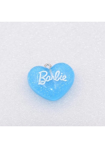 A2 10 Adet Glitter Mektup Kart Kalp Kolye Kolye Öp Beni Kalp Charms Kolye Dekorasyon Bilezikler Kolye Küpe Anahtar (Yurt Dışından)