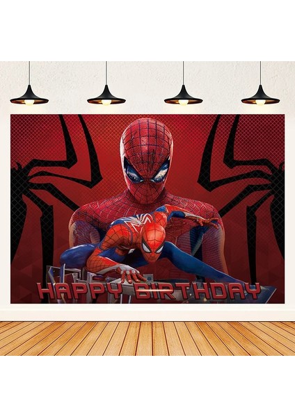 20 Adet Peçete Örümcek Adam Doğum Günü Partisi Süslemeleri Spidy Balonlar Tek Kullanımlık Sofra Plaka Peçete Masa Örtüsü Bardak Çocuk Boy Parti Malzemeleri (Yurt Dışından)