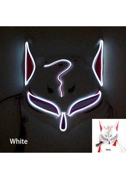 Tip P 05 Cadılar Bayramı Gizemli Gülümseyen Tam Yüz Maskesi Cosplay Japon Anime Karnaval Parti Için Yüksek Katlı Invasion LED Işıklı Maske (Yurt Dışından)