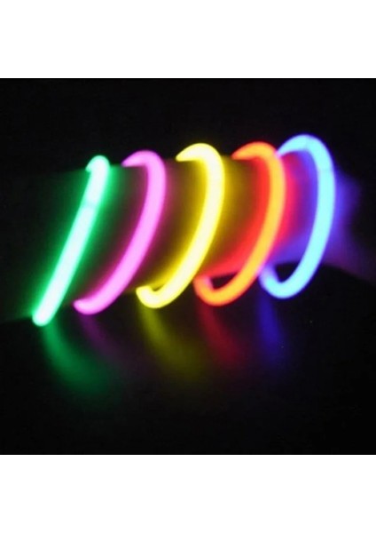 100 Adet Parti Floresan Işık Çubuğu 50 ADET/100 Takım Bilezik Kolye Neon Işık Düğün Parti Işık Çubuğu Parlak Renkli Işık Çubuğu (Yurt Dışından) fırsatları
