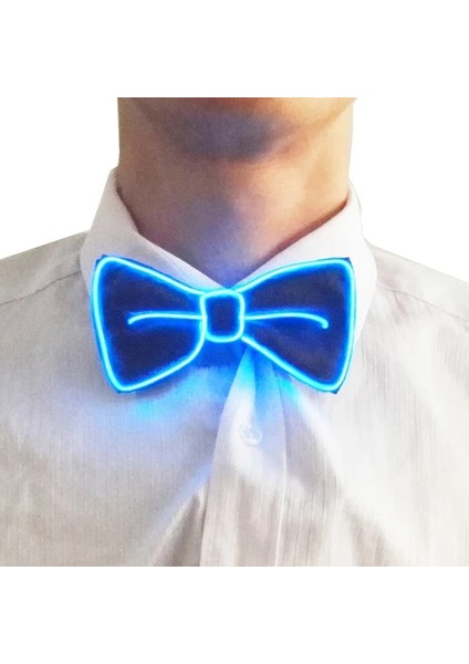 02BLUE Sabit 10 Renk Yanıp Sönen Neon LED Işık Gözlük Yenilik Aydınlatma Up Yanıp Sönen Güneş Gözlüğü Konser Parti Dekoru (Yurt Dışından)