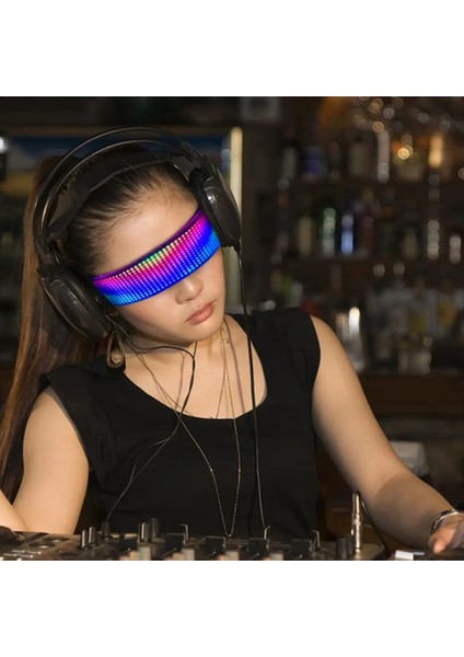 Siyah LED Gözlük El Tel Neon Parti Aydınlık LED Gözlük Light Up Gözlük Rave Kostüm Partisi Dekoru Dj Güneş Gözlüğü Cadılar Bayramı Dekorasyon (Yurt Dışından) indirimleri